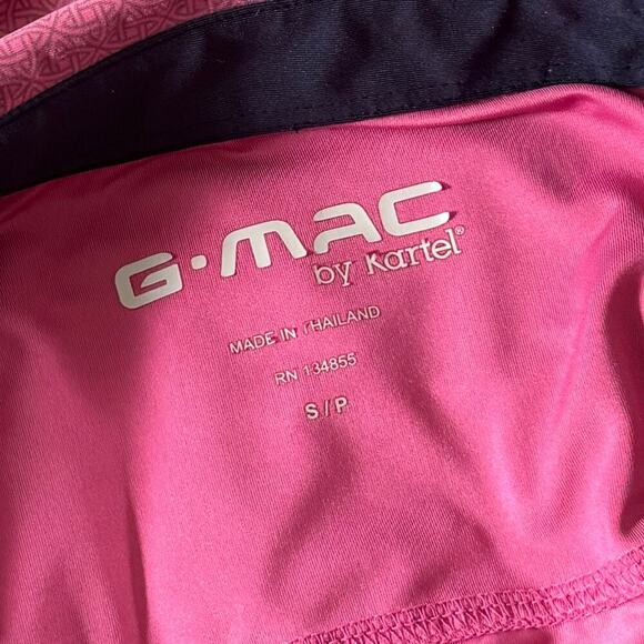 G-MAC by Kartel Pink Polo Performance Golf Casual Shirt Men's SZ S - Picture 2 of 7